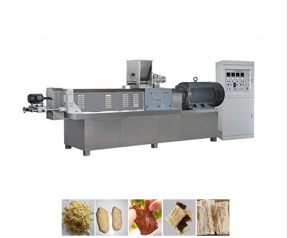 Soy Protein Soy Chunks Making Machine Vegetarian Food Production Line